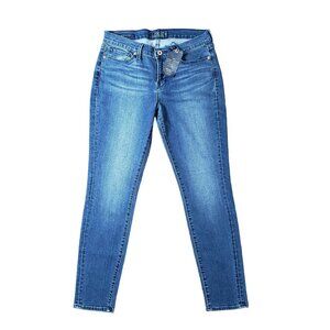 Lucky Brand Womens Jeans Size 8 29A Brooklyn Skinny Slim Fit Midrise Denim Blue